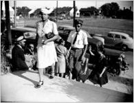 African American voters at Forest Avenue School