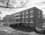 New buildings on the campus of Tuskegee Institute in Tuskegee, Alabama.