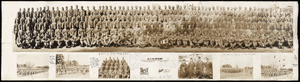 Photograph of World War II soldiers from Company D, 8th Battalion, Ft. Belvoir