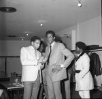 David Ruffin in a cloak room, Los Angeles, 1969