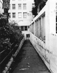 Ambassador Hotel, workers entrance, facing north