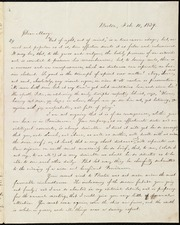 Letter to] Dear Mary [manuscript