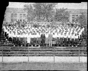 Terrell Junior High June '48 First Group : [acetate film photonegative]