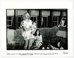 Barry McGuire with baby Ever and mother Patty, watching sunset at Seaton Village, NM. September 14, 1967.