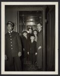 Sadao Iguchi, Counsellor Japan Ebassy [sic], departure from Penn Station, 4/4/41