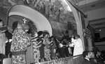 Choir performing at Jessie Mae Beavers' funeral, Los Angeles, 1989