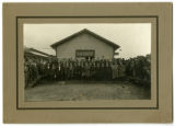 World War I recruits at the Glenwood, Minnesota, Depot