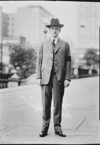 Pres[ident] Calvin Coolidge, #118 [cellulose acetate (or nitrate?) photonegative with contact print, ca. 1924]