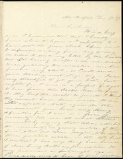 Letter to] Dear Caroline [manuscript