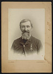 [Unidentified Civil War veteran with Grand Army of the Republic medal]