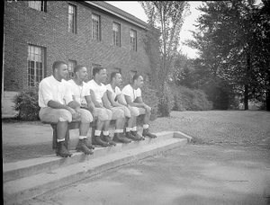 Howard University football team : acetate film photonegative