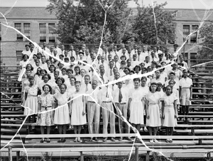 Terrell Junior High School graduates : acetate film photonegative