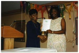 Two Women at Service to Youth Award Program