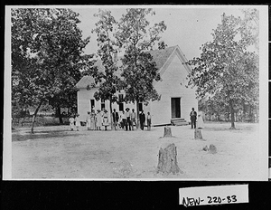 Photograph of High Point Baptist Church, Covington, Newton County, Georgia, 189?