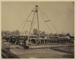 New bridge over Potomac River on the Washington, Alexandria and Georgetown Railroad.  Total length 5,104 feet