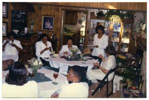 Women at New Member Induction Ceremony