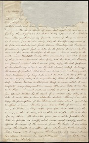 Letter to Helen Eliza Garrison,] My loving [Wife] [manuscript