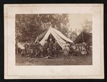 Gen'l Fitz John Porter and staff, at headquarters, Westover, Westover Landing, Va., July 16, 1862