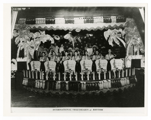 International Sweethearts of Rhythm [imprint under photograph.] [Black-and-white photoprint]