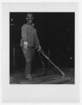 [Working People, Lackawanna, N.Y. Doris McKinney, African American Republic Steel employee, full-length portrait, facing front, standing]