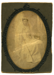 Bridal portrait of Eula De Shields