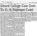 Girard College case goes to U.S. Supreme Court