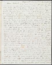 Letter to] Dear Deborah [manuscript