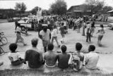 Demonstration in the Kingston neighborhood in Birmingham, Alabama, protesting the city's reaction to the shooting death of Bonita Carter.