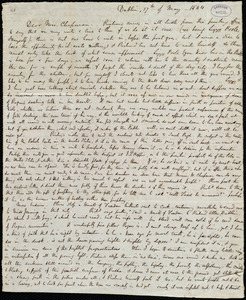 Letter from Hannah Webb, Dublin, [Ireland], to Maria Weston Chapman, 17th of May 1844