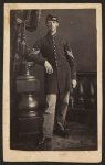 [Full-length portrait of an unidentified civil war soldier]