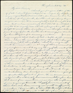 Letter from Evelina A. S. Smith, Hingham, [Mass.], to Caroline Weston, Oct. 25, [18]40