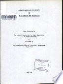 Thumbnail for Academic curricular developments in black colleges and universities : study conducted by the National Association for Equal Opportunity in Higher Education