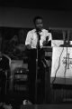 Hosea Williams speaking to an audience at St. Paul AME Church in Birmingham, Alabama.