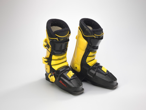 Ski boots worn by Seba Johnson