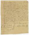 Bill of sale of a slave named Pomp to James S. Miller, signed by William White, 1808