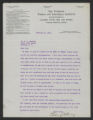 General Correspondence of the Director, Last Name C, 1915