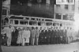 Club Paradise: B. B. King bus, photographs of King as a young man (PAP 1-77-7 #1153)