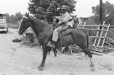 Othar Turner: Gravel Springs and Senatobia, Miss. Fife and drum. Making and playing fife, with horse (OTP 1-76-8 #1136)