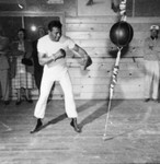 Sugar Ray Robinson training