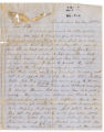 Correspondence from Robert Rutledge to Mary Minerva Rutledge, May 21, 1863