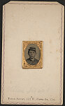 Thumbnail for [Sergeant William R. Gilbert of Co. C, 51st Pennsylvania Infantry Regiment in uniform] Field Artist, 112 W. Fifth St., Cin.