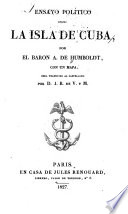 Ensayo politico sobre la isla de Cuba