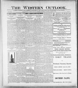 Thumbnail for The Western Outlook. (San Francisco, Oakland and Los Angeles, Calif.), Vol. 21, No. 25, Ed. 1 Saturday, March 13, 1915