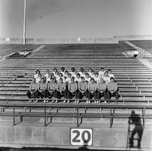 Football staff with the second team, 3