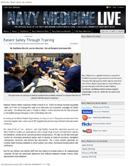 Patient Safety Through Training