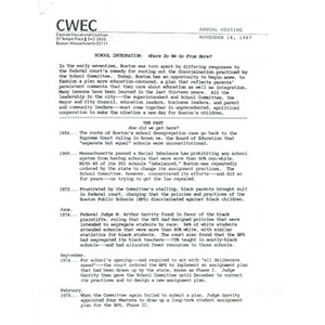 School integration Where do we go from here?