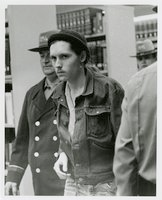 Black student solidarity protest in Wilbur Cross Library