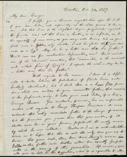 Letter to] My dear George [manuscript