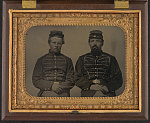 [Two unidentified soldiers in Union musicians' uniforms]