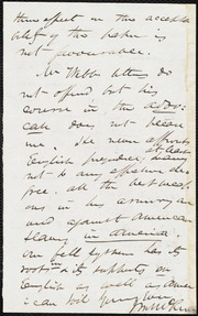 Letter to] My dear Garrison [manuscript